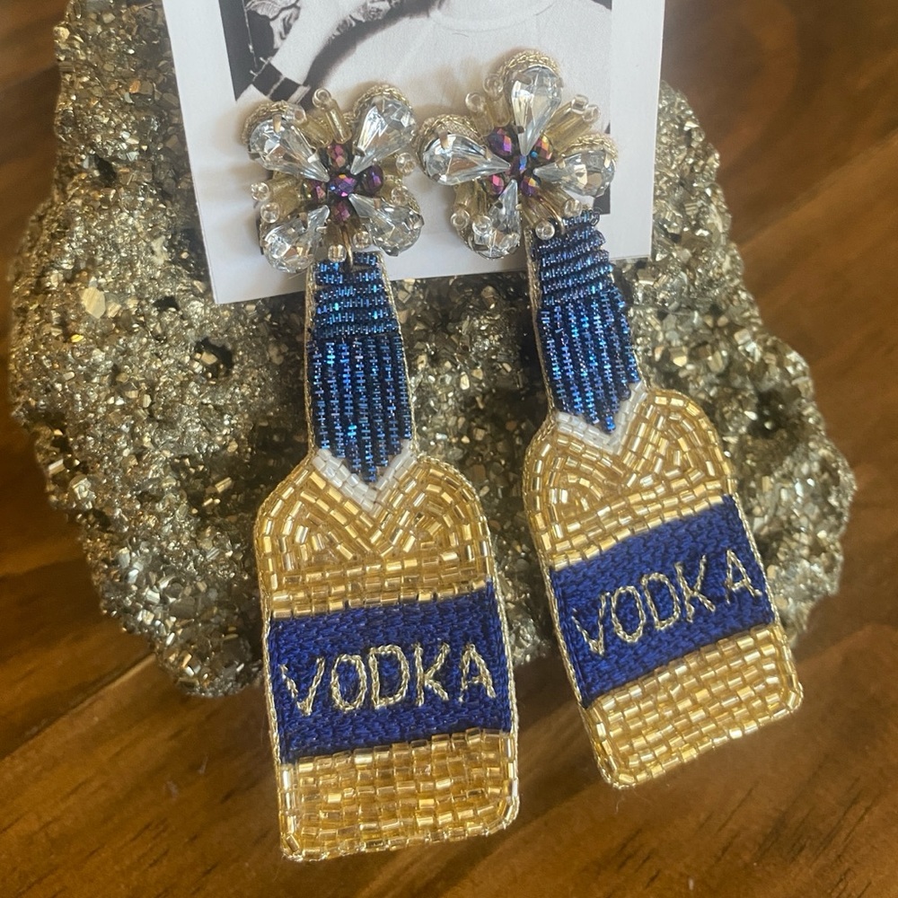 Vodka Chandelier Earrings